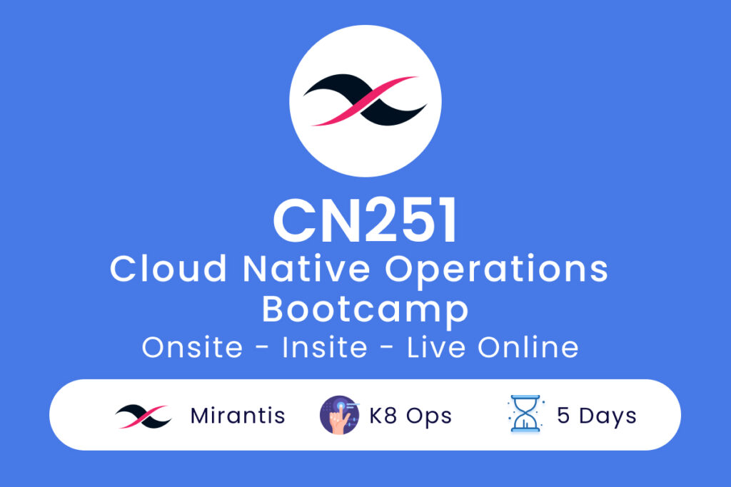 CN251 Cloud Native Operations Bootcamp 1