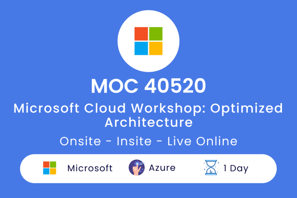 MOC 40520 Microsoft Cloud Workshop  Optimized Architecture