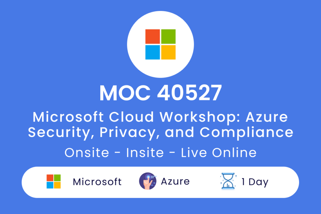 MOC 40527 Microsoft Cloud Workshop  Azure Security Privacy and Compliance