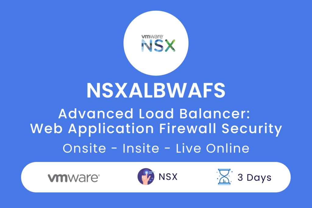 NSXALBWAFS VMware NSX Advanced Load Balancer  Web Application Firewall Security