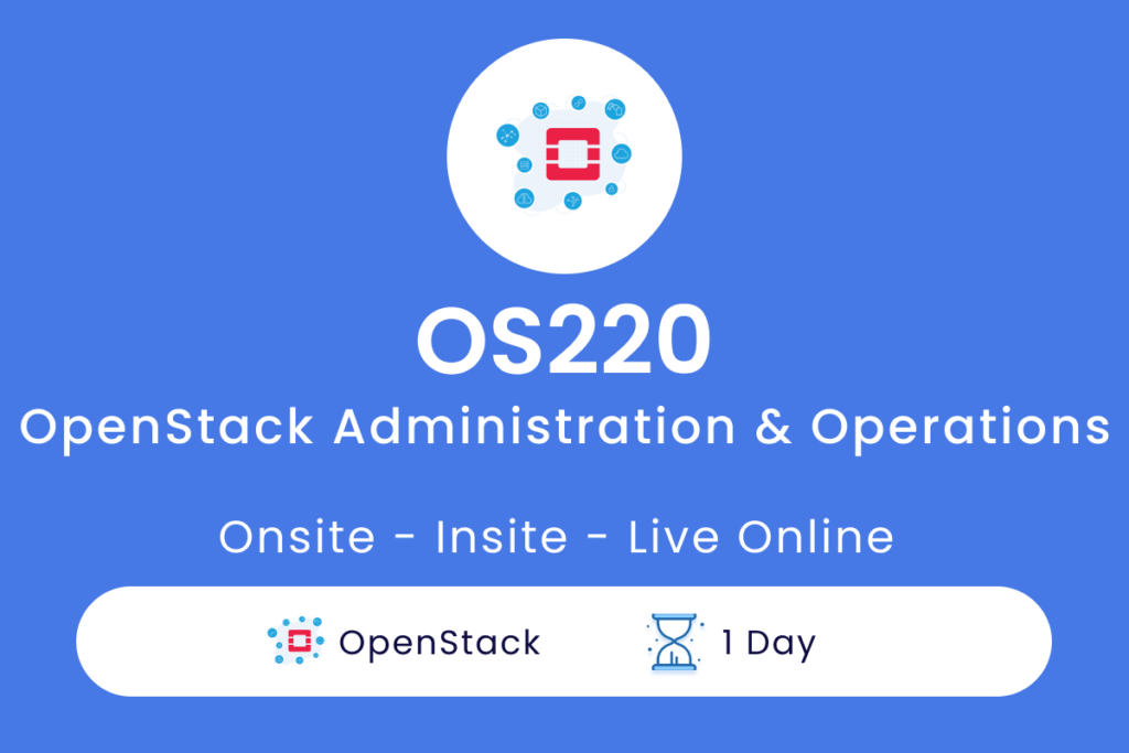 OS220   OpenStack Administration Operations