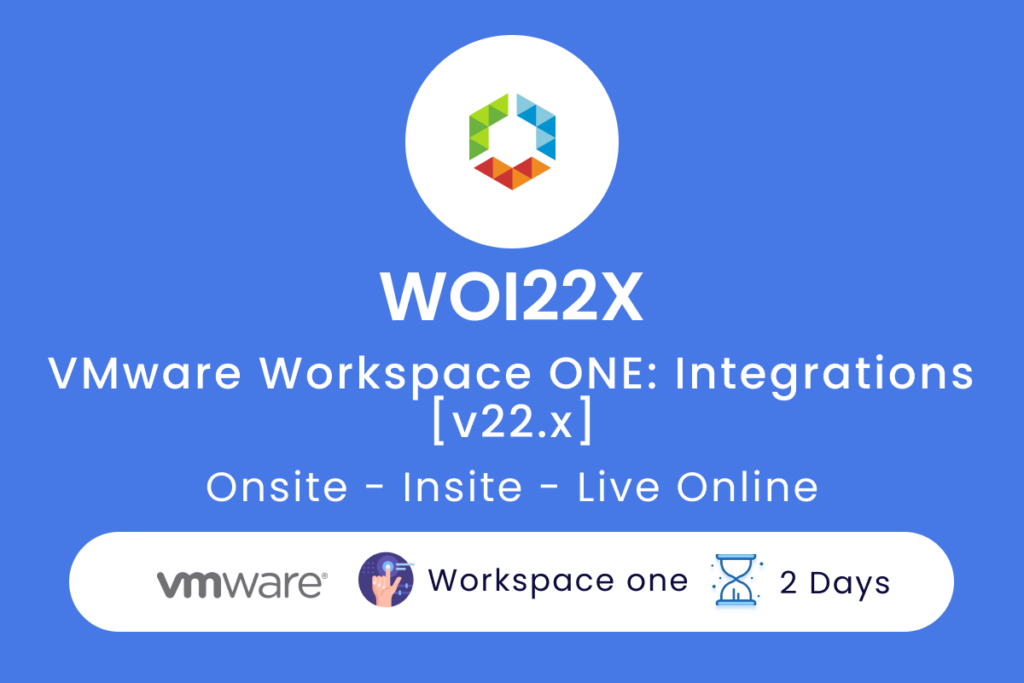 WOI22X VMware Workspace ONE  Integrations v22.x
