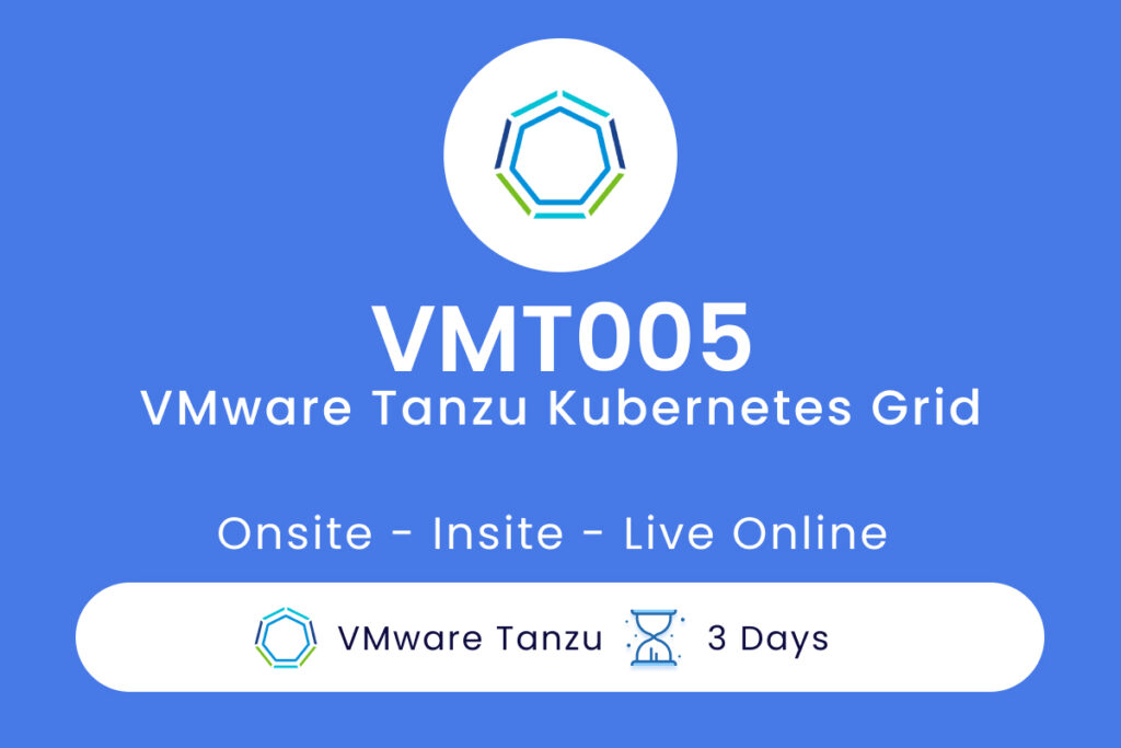 VMT005 VMware Tanzu Kubernetes Grid